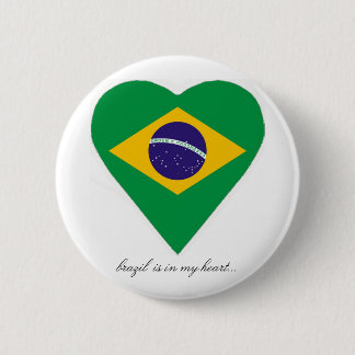 BADGE ROND 5 CM LE BRÉSIL
