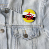 Badge Rond 5 Cm le Brunei (En situation)