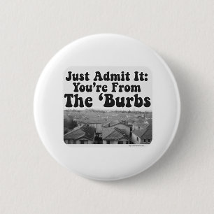 Badge Rond 5 Cm Le Burbs