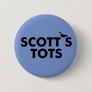 BADGE ROND 5 CM LE BUREAU : LES DOIGTS DE SCOTT