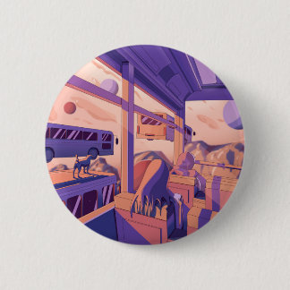 Badge Rond 5 Cm Le Bus