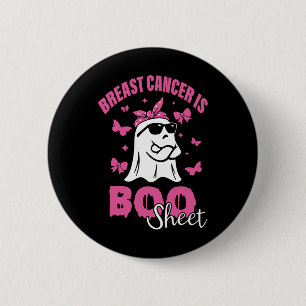 Badge Rond 5 Cm Le Cancer Du Sein Est Une Feuille De Boite Pink Ri