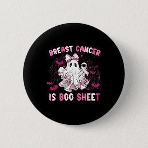 Badge Rond 5 Cm Le cancer du sein super est la tôle de sensibilisa