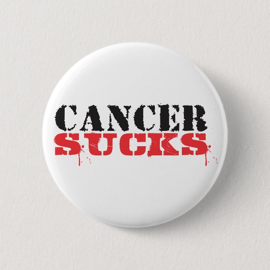 Badge Rond 5 Cm Le Cancer suce (Devant)