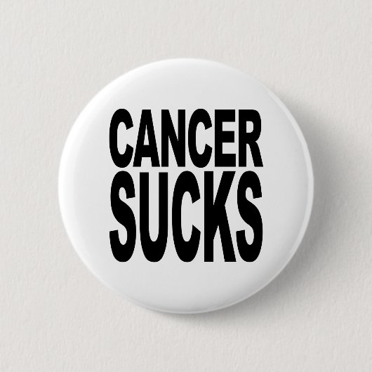Badge Rond 5 Cm Le Cancer suce (Devant)