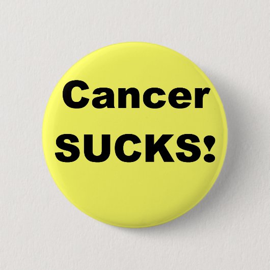 Badge Rond 5 Cm Le Cancer suce (Devant)
