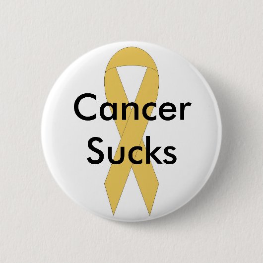 Badge Rond 5 Cm Le Cancer suce (Devant)