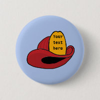 Le casque de pompier Whimsical Cartoon Art