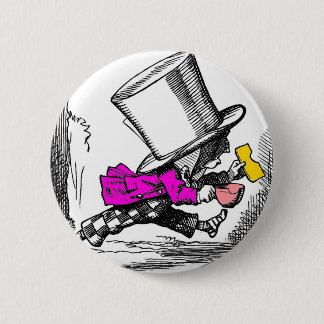 Badge Rond 5 Cm Le chapelier a laissé la cour