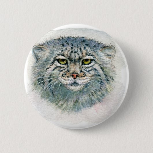 Badge Rond 5 Cm Le chat 862 de Pallas (Devant)