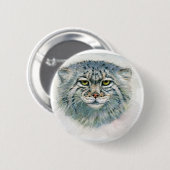 Badge Rond 5 Cm Le chat 862 de Pallas (Devant & derrière)