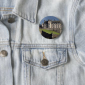Badge Rond 5 Cm le château d'edinburgh (En situation)