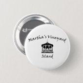 Badge Rond 5 Cm Le chêne bluffe le belvédère (Devant & derrière)