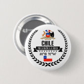 Badge Rond 5 Cm Le Chili (Devant & derrière)