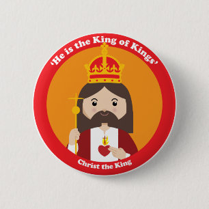 Badge Rond 5 Cm Le Christ le roi