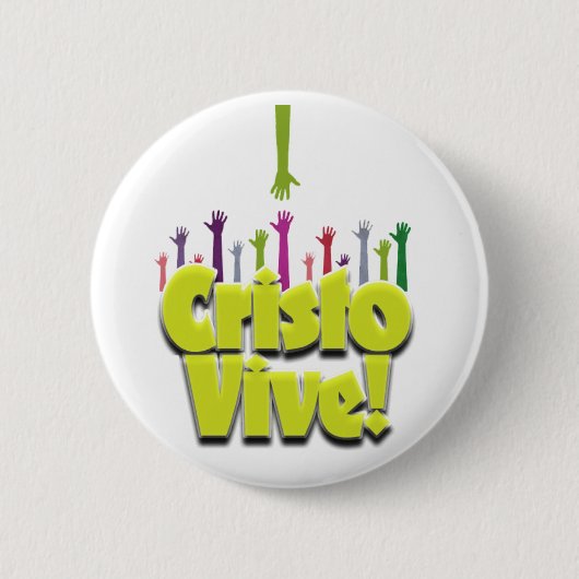 Badge Rond 5 Cm Le Christ Vit (2) (Devant)