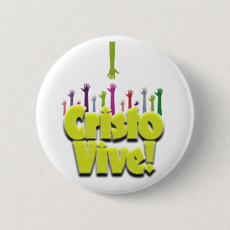 Badge Rond 5 Cm Le Christ Vit (2)