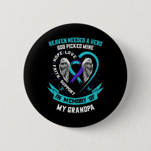 Badge Rond 5 Cm Le Ciel Avait Besoin D'Un Héros Que Dieu A Pris Mo