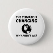 BADGE ROND 5 CM LE CLIMAT CHANGE (Devant)