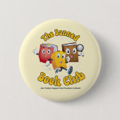 Badge Rond 5 Cm Le club du livre interdit (Devant)