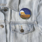 Badge Rond 5 Cm Le Colisée de Rome (En situation)