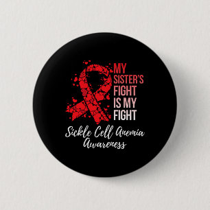 Badge Rond 5 Cm Le combat de ma soeur est mon combat contre l’aném