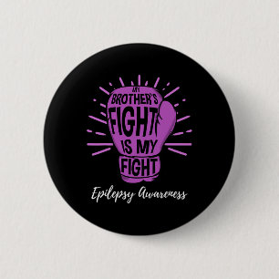 Badge Rond 5 Cm Le combat de mes frères est mon combat Sensibilisa