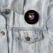 Badge Rond 5 Cm Le combat de mes petits-fils est mon combat Maladi (En situation)