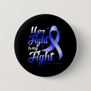 Badge Rond 5 Cm Le combat est mon combat Alopecia de sensibilisati