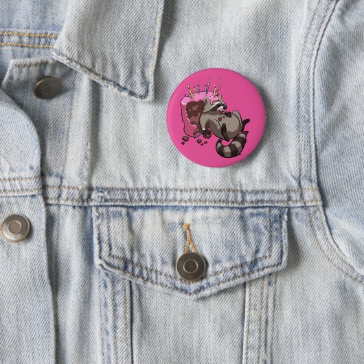 Badge Rond 5 Cm Le Comte de Cake (En situation)