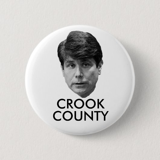 BADGE ROND 5 CM LE COMTÉ DE CROOK (Devant)