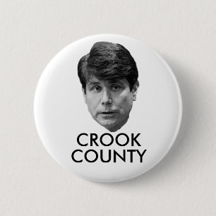 BADGE ROND 5 CM LE COMTÉ DE CROOK