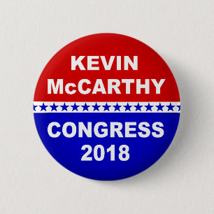 Badge Rond 5 Cm Le congrès 2018 de Kevin McCarthy la Californie