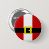 Badge Rond 5 Cm Le costume de Père Noël (Devant & derrière)