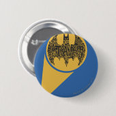 Badge Rond 5 Cm Le Croisés Caped (Devant & derrière)