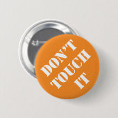 Badge Rond 5 Cm Le dadisme ne touche pas (Devant & derrière)