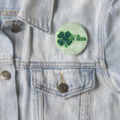 Badge Rond 5 Cm Le ` de St Patrick m'embrassent' grunge de (En situation)
