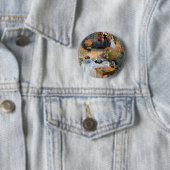 Badge Rond 5 Cm Le déjeuner de Claude Monet (En situation)