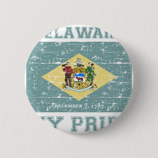 Badge Rond 5 Cm Le Delaware (Devant)