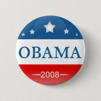 Badge Rond 5 Cm Le démocrate Barack Obama 2008