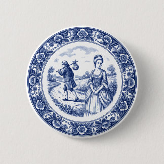 Badge Rond 5 Cm Le départ orageux