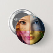 Badge Rond 5 Cm Le dernier bouton de couverture d'année ! (Devant & derrière)