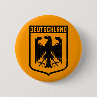 Badge Rond 5 Cm Le Deutschland Eagle - le manteau de l'Allemagne