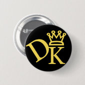 Badge Rond 5 Cm Le DK Hall (Devant & derrière)
