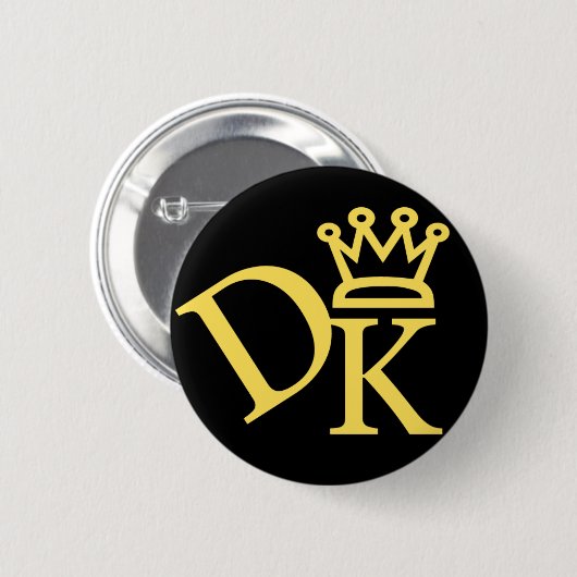 Badge Rond 5 Cm Le DK Hall (Devant & derrière)