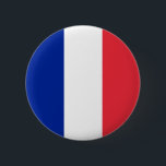 Badge Rond 5 Cm Le drapeau de la France<br><div class="desc">Couleurs du drapeau français.</div>