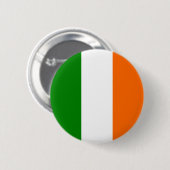 Badge Rond 5 Cm Le drapeau de l'Irlande (Devant & derrière)