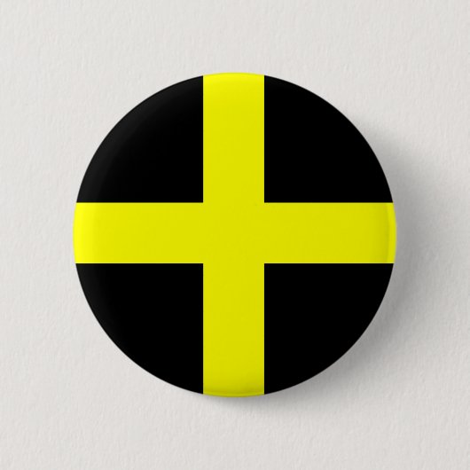 Badge Rond 5 Cm Le drapeau Pays de Galles Gallois de St David (Devant)