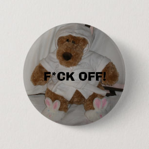 Badge Rond 5 Cm Le F*CK de Bridget de bébé OUTRE du bouton