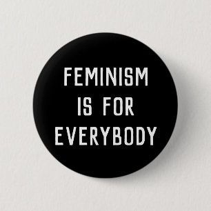 Badge Rond 5 Cm Le féminisme est pour tous